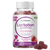 Hero image showing NutraPep Lactation Gummies bottle