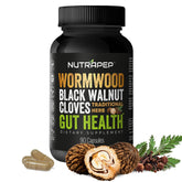 Bottle of NutraPep Wormwood Black Walnut Clove Capsules