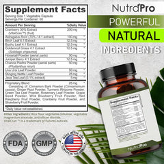 60-day money-back guarantee banner for NutraPro Kidney Cleanse