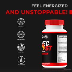 ErecBoost en capsulas label and bottle