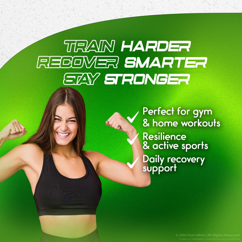 Marketing banner highlighting NutraRize Tonic Greens reviews