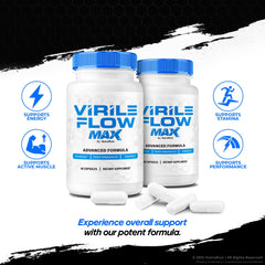 Energy and stamina support with Virile Flow Max