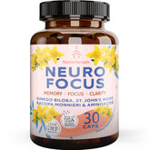 NutraTemple Brain Booster bottle with Neuro Focus