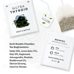 NUTRATHYROID herbal blend infographic