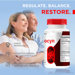 Infographic of NutraVibe Glucyn health benefits