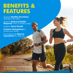 Healthy Flow Blood Support capsules close-up