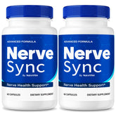 NutraVibe Nerve Sync bottle with 120 capsules