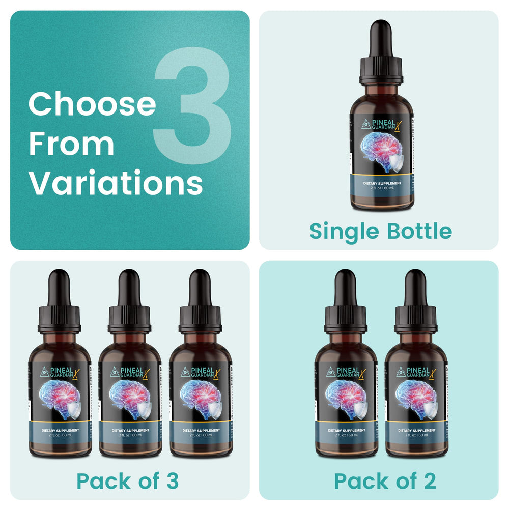 Pack of 2 Pineal Guardian X bottles