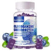 Nutravita glucosamine chondroitin gummies bottle label