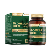 Nutraxin Bromelain Forte bottle on white background