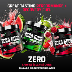 Nutrex BCAA Powder 6000 usage and performance concept