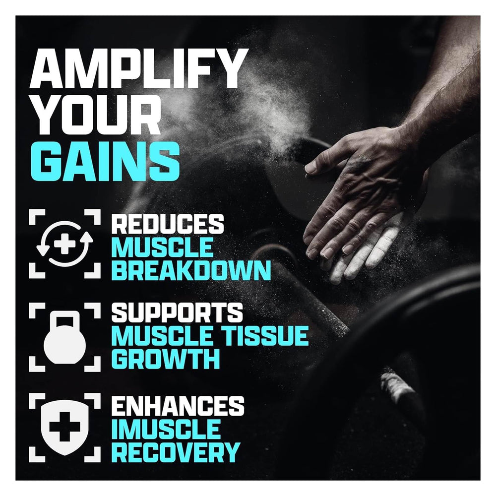 L-Glutamine powder dissolving in water