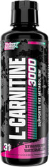 Nutrex Liquid Carnitine 3000 bottle front – Strawberry Watermelon flavor