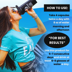 Nutrex Research Lipo 6 Black Diuretic dosing guide image illustrates serving size for consistency.