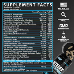 Close-up of Nutrex Vitadapt bottle showing 90 capsules