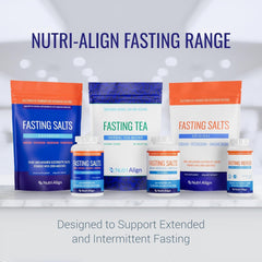 Lifestyle image of a person taking fasting capsules during a fast