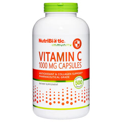 NutriBiotic Vitamin C 1000 mg capsules - main product image