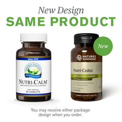 Occasional stress relief concept with Nutri-Calm