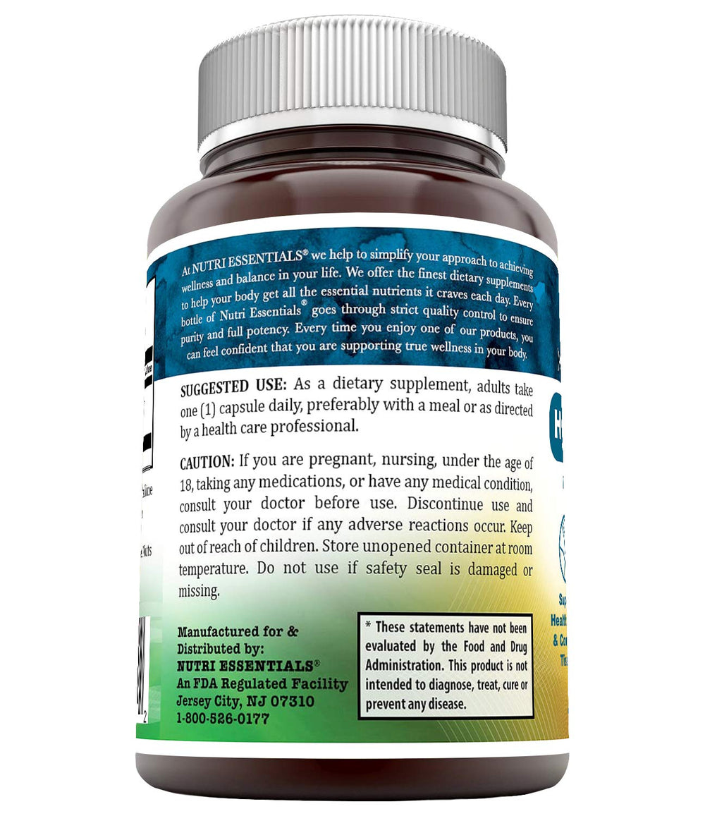 Nutri Essentials Hyaluronic Acid capsules in bottle