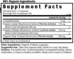Nutri L Ergothioneine packaging with 60 capsules