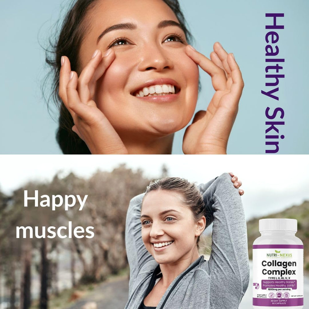 Skin, hair, and nails support through collagen supplement