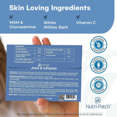 30-count box of NUTRI-PATCH Inflam with 7 formulas
