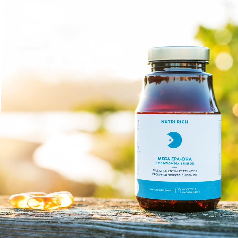 US-made packaging for Nutri-Rich Omega-3 1210mg