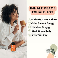 Brain health imagery showing focus and clarity