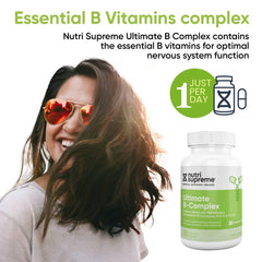 NUTRI-SUPREME RESEARCH label close-up with methylfolate mention emphasizing active folate benefit