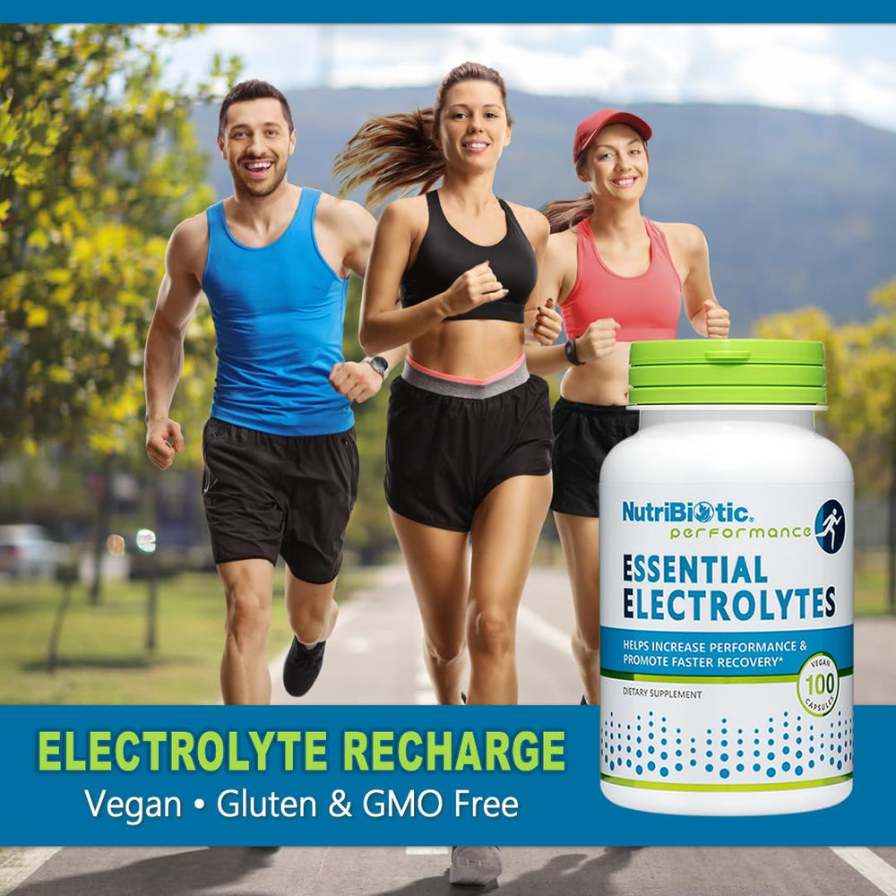 Vegan, gluten-free and non-GMO claim for NutriBiotic Essential Electrolytes