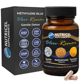 Nutricel Methylene Blue Capsules label and bottle