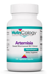 Nutricology Artemisia 500mg capsules bottle and label