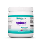 Nutricology Arthred collagen powder jar label