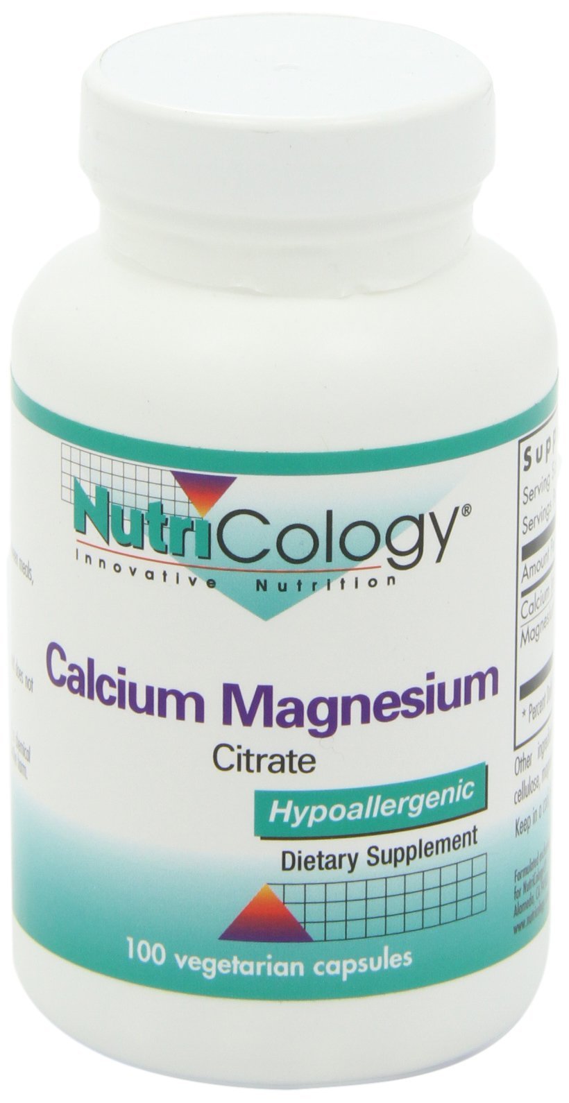 Nutricology bottle on a flat lay scene