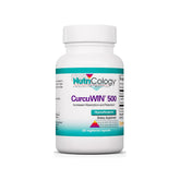 Nutricology CurcuWIN 500 bottle front label