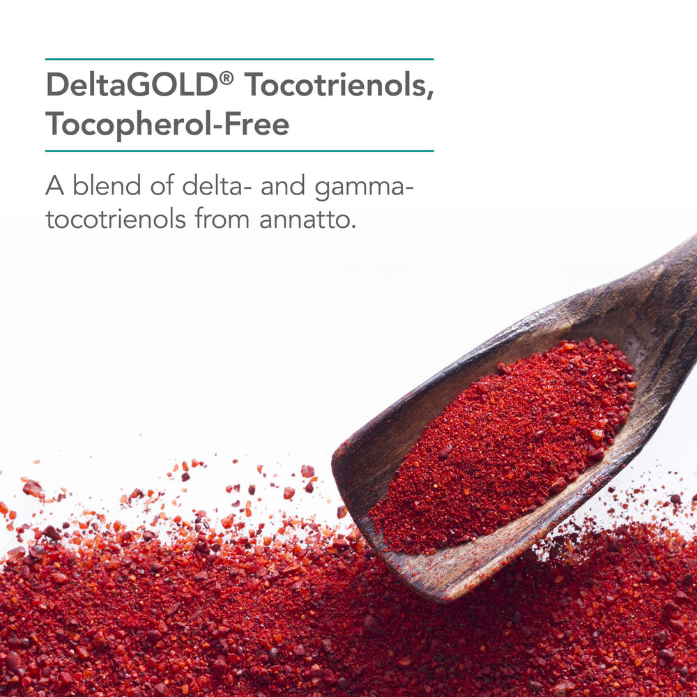 Nutrition facts panel on Nutricology Tocotrienols bottle