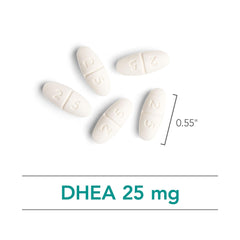 Nutricology DHEA bottle with 60 count designation