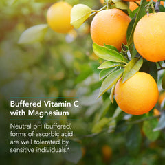 Supplement facts label for 1000mg magnesium ascorbate