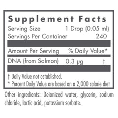 Close-up view of Nutricology Mucolyxir bottle with dropper