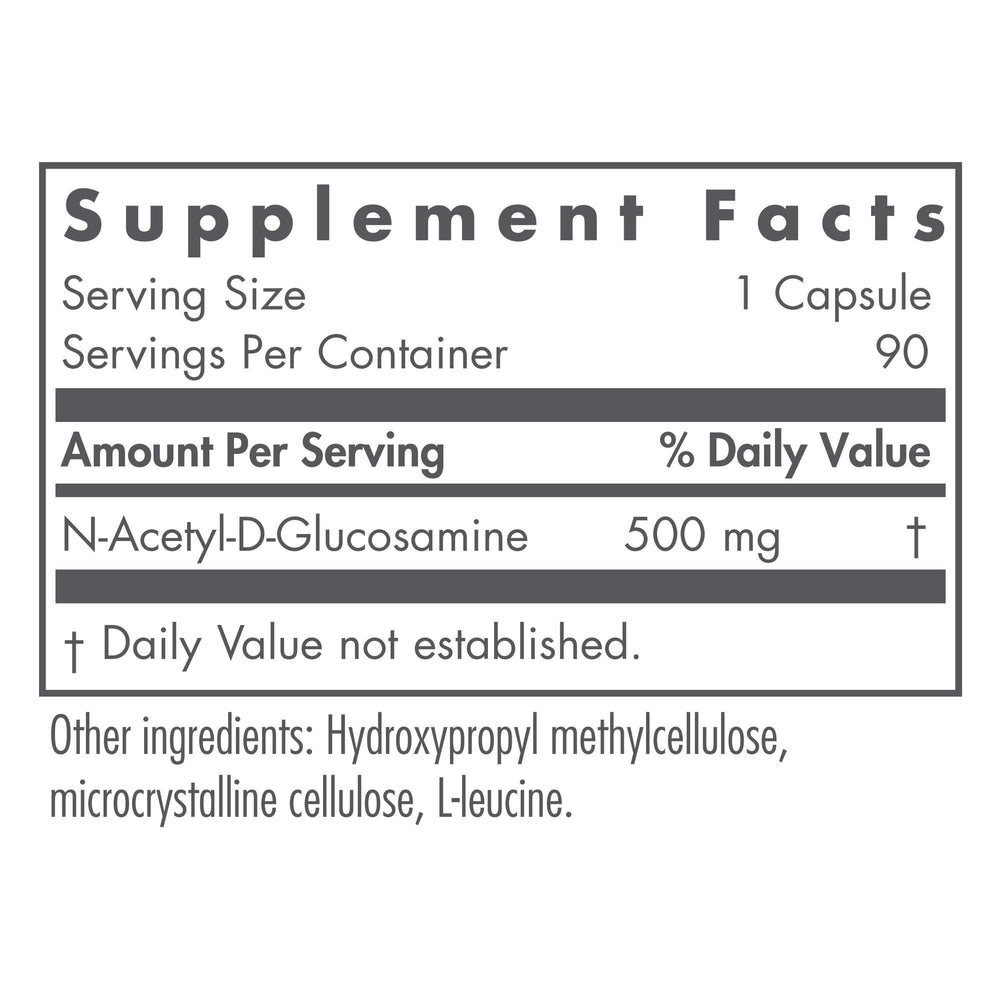Close-up of NAG 500mg capsules