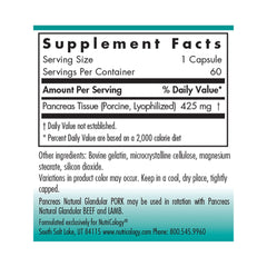 Close-up of capsules showing 425mg dosage