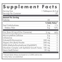 Close-up of L-Glutamine ingredient in Perm A Vite Powder