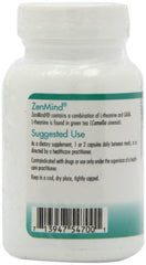 Quality control and ingredient labeling on ZenMind bottle