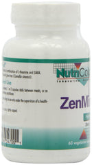 Nutricology ZenMind packaging and capsules