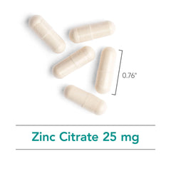 Ingredients and label details for Nutricology Zinc Citrate