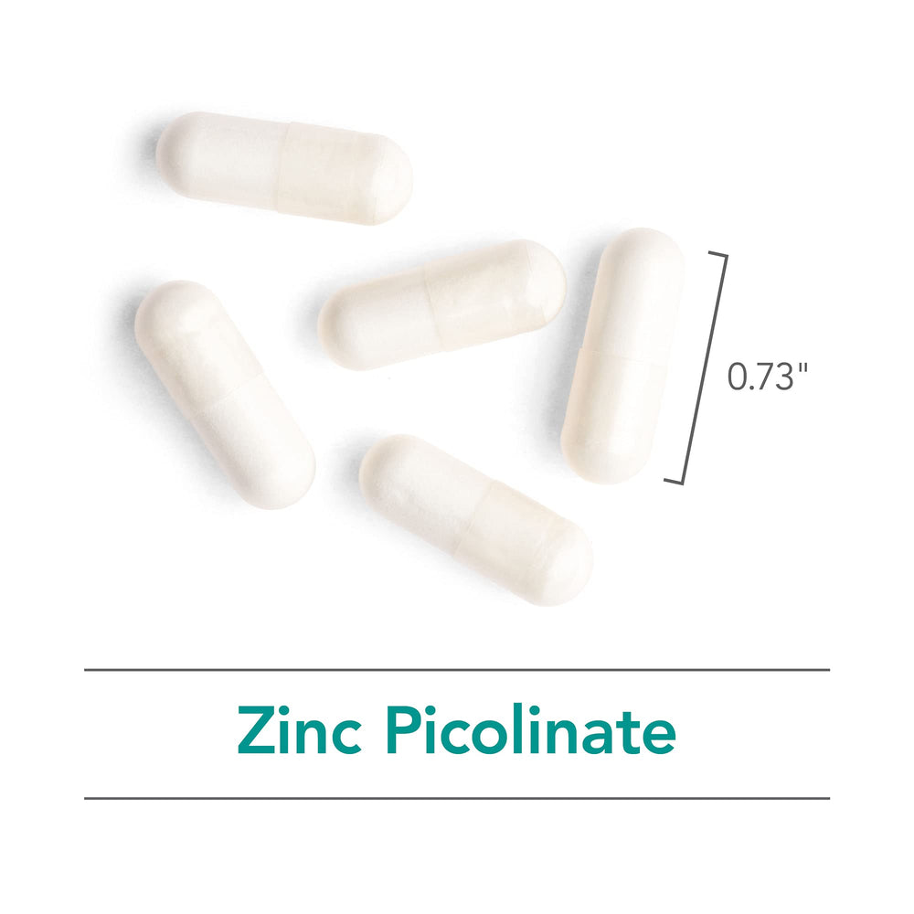 Nutricology Zinc Picolinate bottle front and cap