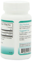 Hypoallergenic zinc supplement claim and certification