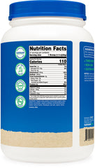 Nutricost 2 lb container packaging front view for convenient protein supply.