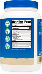 Convenient serving scoop included with Nutricost Organic Acacia Fiber Powder