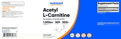 Nutricost Acetyl L-Carnitine packaging and bottle
